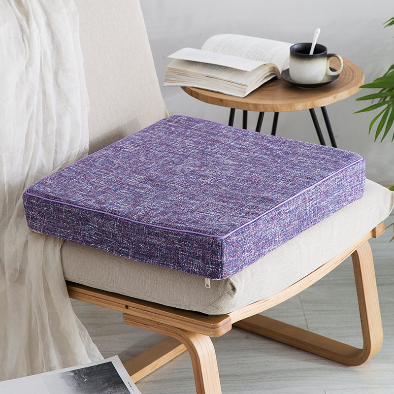 35D Hardened High-Density Sponge Sofa Cushion Solid Wood Mahogany Cushion Bay Window Cushion Tatami Chair Cushion Seat