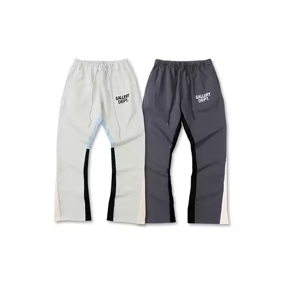Sogd Gallery Dept 22Ss Digital Print Patchwork Drawstring Sweatpants Vibe Style Niche Ins26