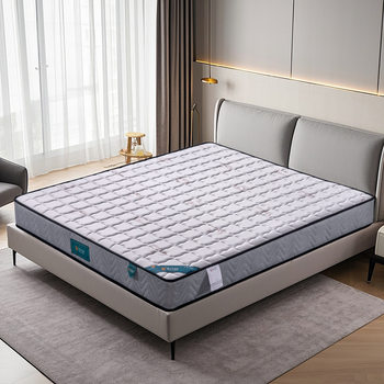 Mattress Soft Cushion Spring Mattress Brown Pad 20cm Thick Dual-Use for Elderly Soft and Hard Mattress Dual-Purpose Export Factory Supply Cross-Border Wholesale