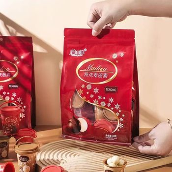 Manyangyang Crispy Heart Beans Extra Rich Malinois Chocolate Flavor Cocoa Butter Substitute Chocolate Products