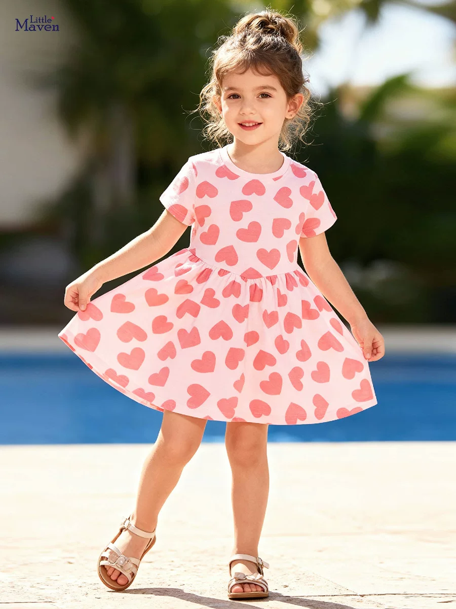 Kids' Dress Wholesale, Summer Girls' Skirt, Cute Sweet Kids' Dress