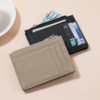 Genuine Leather Card Holder for Men and Women with Multiple Card Slots, Thin Card Holder, First-Layer Cowhide, Large-Capacity Id Card Holder, Multi-Functional Coin Purse