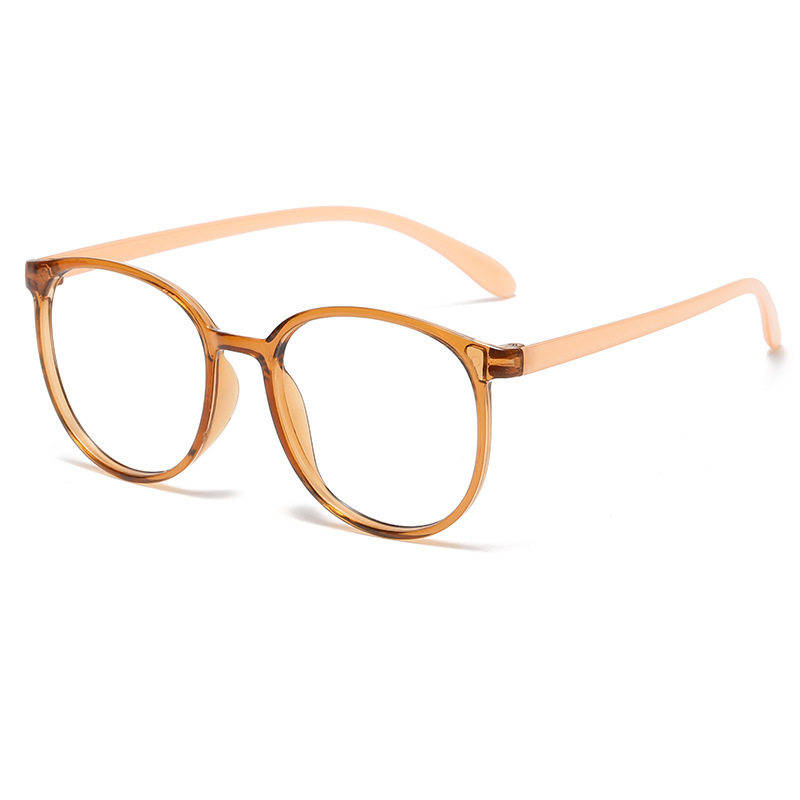 Small frame glasses ultra-light Women's glasses frame polygon small face titanium frame can be equipped with high myopia glasses frame women 83608