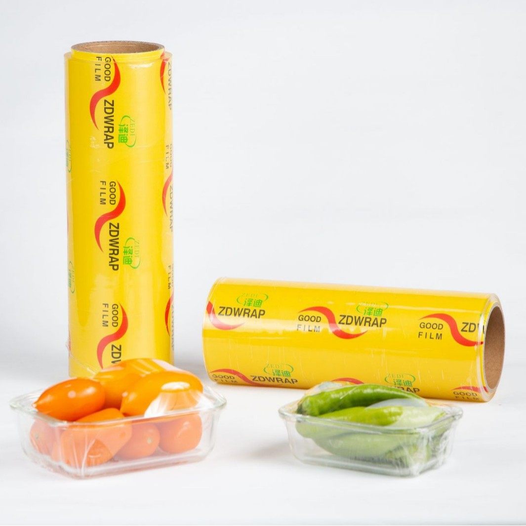Extra Large Roll of Cling Film Pvc Cling Film Food Grade Wholesale Kitchen Fruit Beauty Hair Mask Weight Loss Slimming