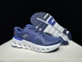Blue and white