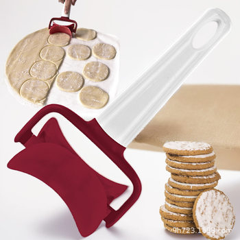 in stock Dumpling Skin Cutting Mold Roller Cookie Cookie Cutter Dumpling Wonton Mold Snack Creative Gadget