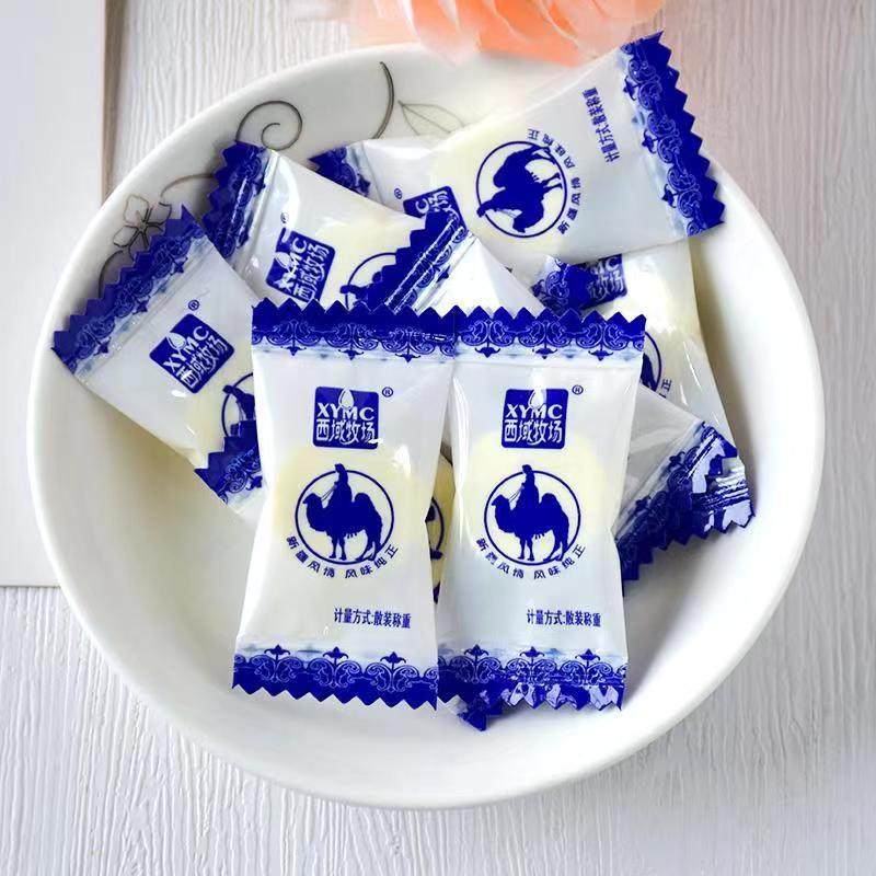 Xinjiang camel milk tablets 158g individually packaged sea buckthorn flavor probiotics camel milk tablets Western region ranch camel milk shell