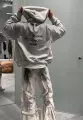 AC1996 gray hooded sweatshirt