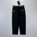 X8 tight cropped pants black