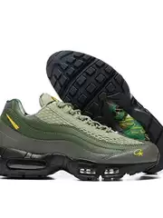 Europe EU Stock 3M Reflective Shock-Absorbing Low-Top Running Shoes All-Black Stealth Height-Increasing Sneakers