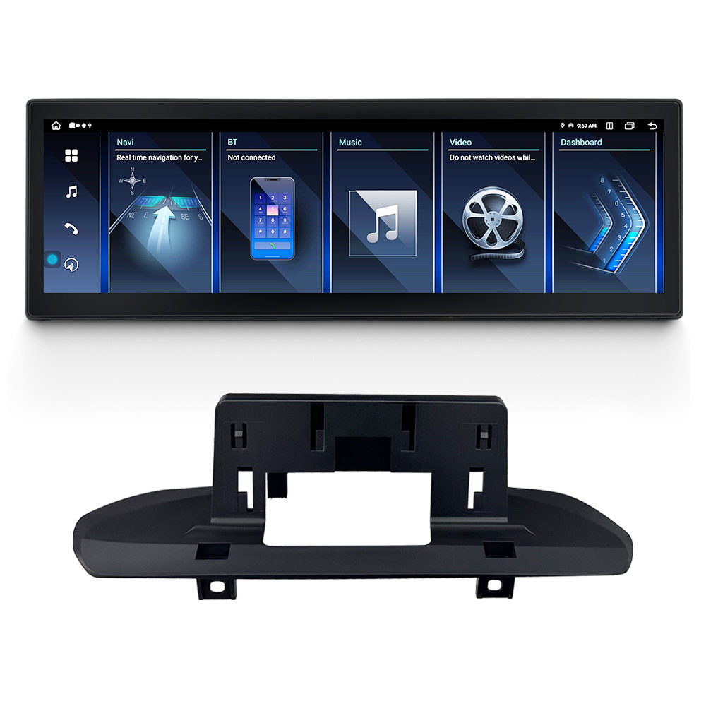 For BMW X5 F15 X6 F16 to Android car large screen Bluetooth Carplay navigation 15 inch 3K screen