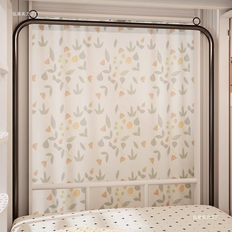 Dormitory Bed Clothes Hanger Student Dormitory Upper Bunk Clothes and Pants Storage Bedside Clothes Drying Rod Storage Hook