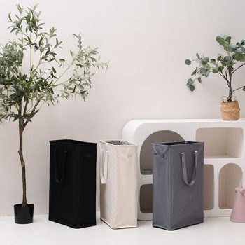 2024 New Foldable Oxford Cloth Storage Basket Household Storage Laundry Basket Portable Large Capacity Dirty Clothes Basket