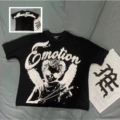 EM22 Black (Sweatshirt Fabric Short Style)