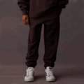 Black Purple Trousers