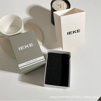 IEKE original box in stock wholesale watch box simple fashion solid color gift jewelry packaging paper watch box