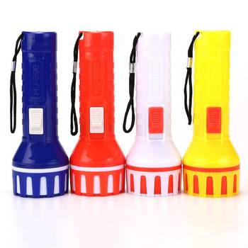 Factory wholesale two dollar store best selling mini small flashlight LED flashlight promotional small gifts luminous toys