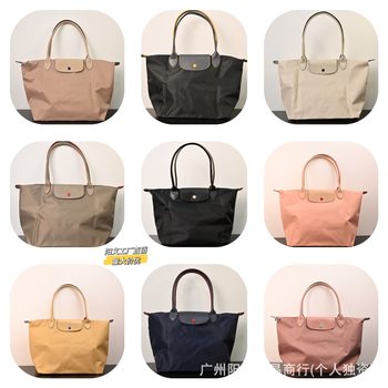 French High-quality Dragon Bag Classic 70th Anniversary Handbag Tote Bag Shoulder Bag Underarm Bag Dumpling Bag Nylon Folding