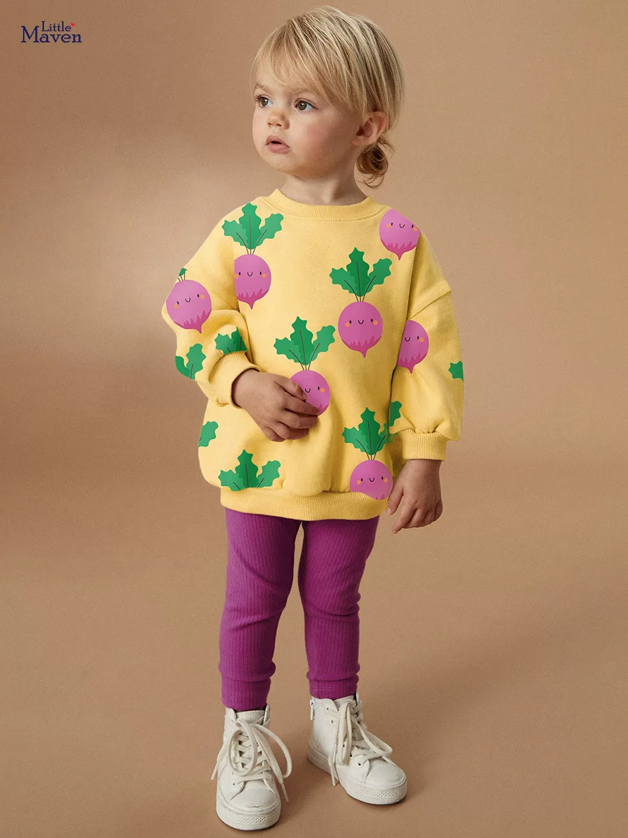 Autumn Girls' Hoodie Set, Toddler & Kids' Clothing, Cute Long-sleeve Kids' Set