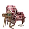 European Sun God Pattern Full Cover Sofa Cover Non-Slip Sofa Cover Sofa Blanket Dust Cover Knitted Thread Blanket Three-Layer Blanket