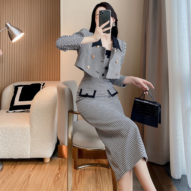(Mới) Mã C0896 Giá 1640K: Áo Hai Dây Nữ Dotdc Cả Bộ 2 Món Hàng Mùa Xuân Thu Đông Phong Cách Âu Mỹ Kẻ Caro Hai Dây Hở Vai Thời Trang Nữ Chất Liệu G05 Sản Phẩm Mới, (Miễn Phí Vận Chuyển Toàn Quốc).