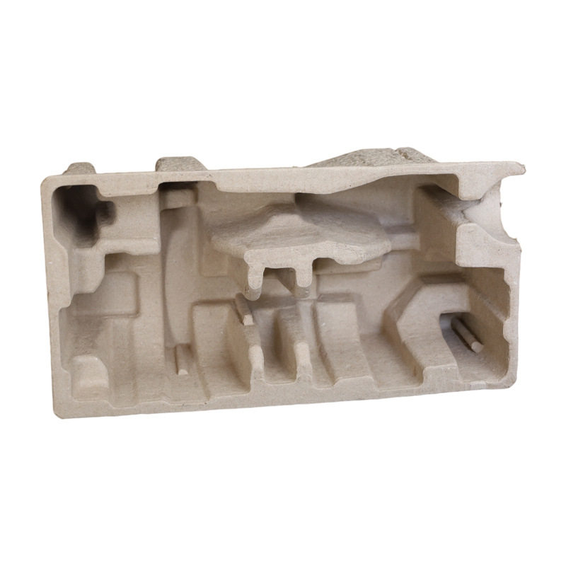 Ningbo Manufacturer Direct Sales Paper Egg Tray Packaging Box Pressure-Resistant Paper Pulp Molded Small Appliance Liner Environmentally Friendly Tray