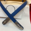 Royal blue silver buckle (gift box)