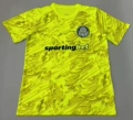 2627 fluorescent yellow training clothes for men