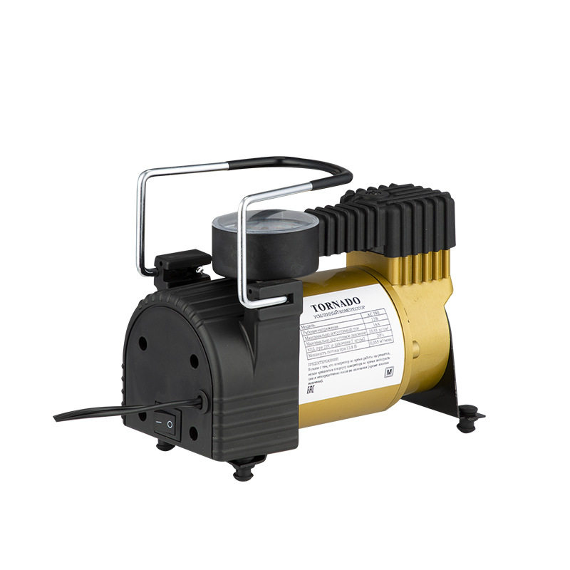 Cross-Border Car Air Pump Double-Cylinder High-Pressure Portable Car Tire Home Car Air Pump Cylinder Car Single-Cylinder