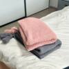 Nordic Simple Wind Air Conditioning Small Blanket Sofa Blanket Office Nap Blanket Tassel Knitted Ball Wool Leisure