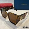G Brand Unisex Large Frame Temple Sunglasses European and American Style Ins Fashion Acetate Sunglasses 6040