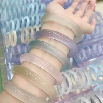 Factory wholesale live supply white moonlight opal bracelet fashion women's tremolo e-commerce ice blue bracelet