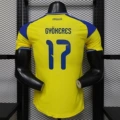 Switzerland Home Gyökeres #17 Player Version 2026