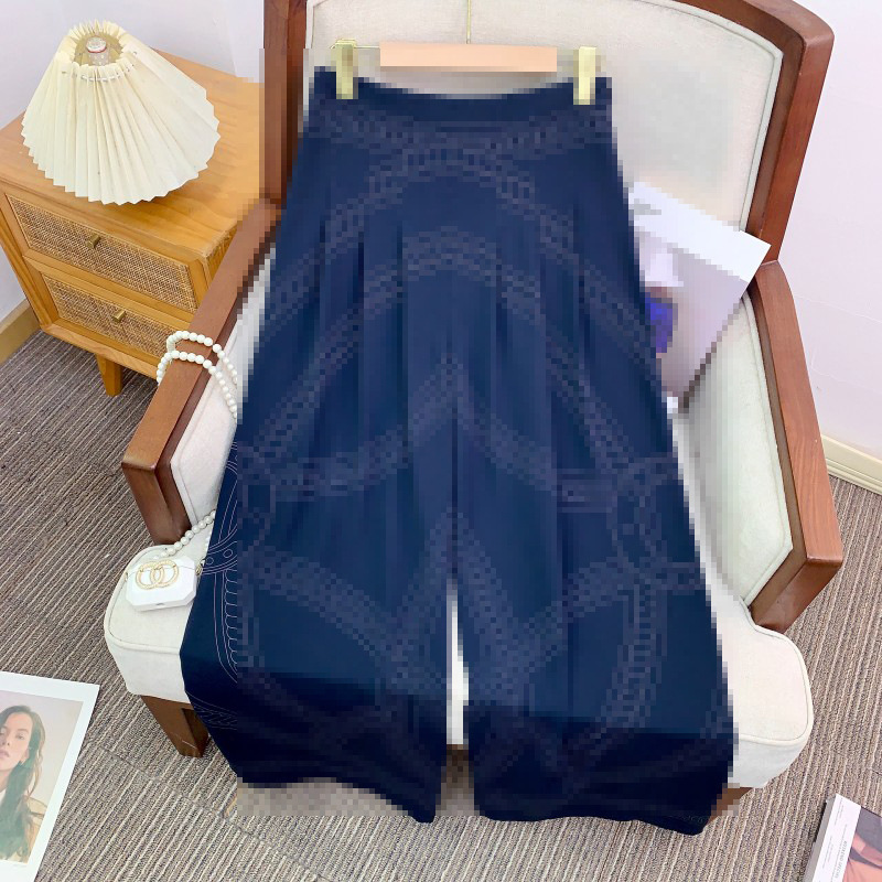 Quần ống rộng nữ cạp cao họa tiết ngựa, vải cotton co giãn nhẹ, phong cách thanh lịch — [Phiên bản đường mỏng hiện đại màu trắng sông băng] 8 điểm, [Phiên bản đường mỏng hiện đại màu xanh jazz] 8 điểm, [Phiên bản mỏng hiện đại màu xanh jazz] quần, [Phiên bản Thin Line hiện đại Glacier White] Quần