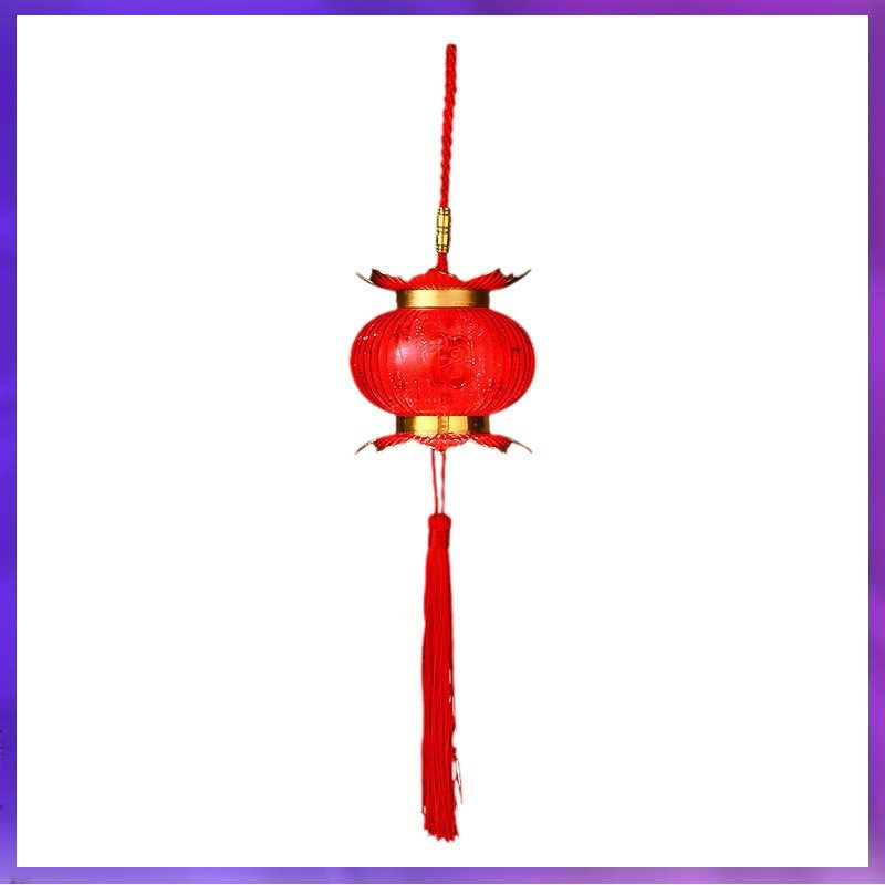 ✅ 2026 Year of the Horse Lanterns Wholesale Handheld Light-Up Red Projection Children's DIY New Year Hanging Decorations Spring Festival Hanging Ornaments