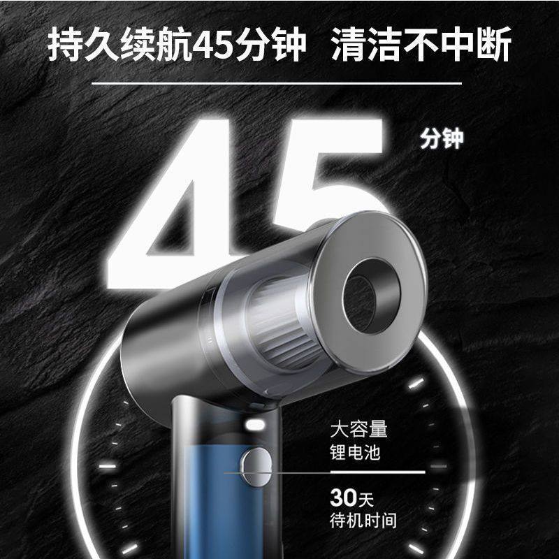Vacuum Cleaner Blowing and Suction Dual-Purpose Household Indoor Groove Desktop Cleaning Wardrobe Charging Handheld Car Vacuum Cleaner