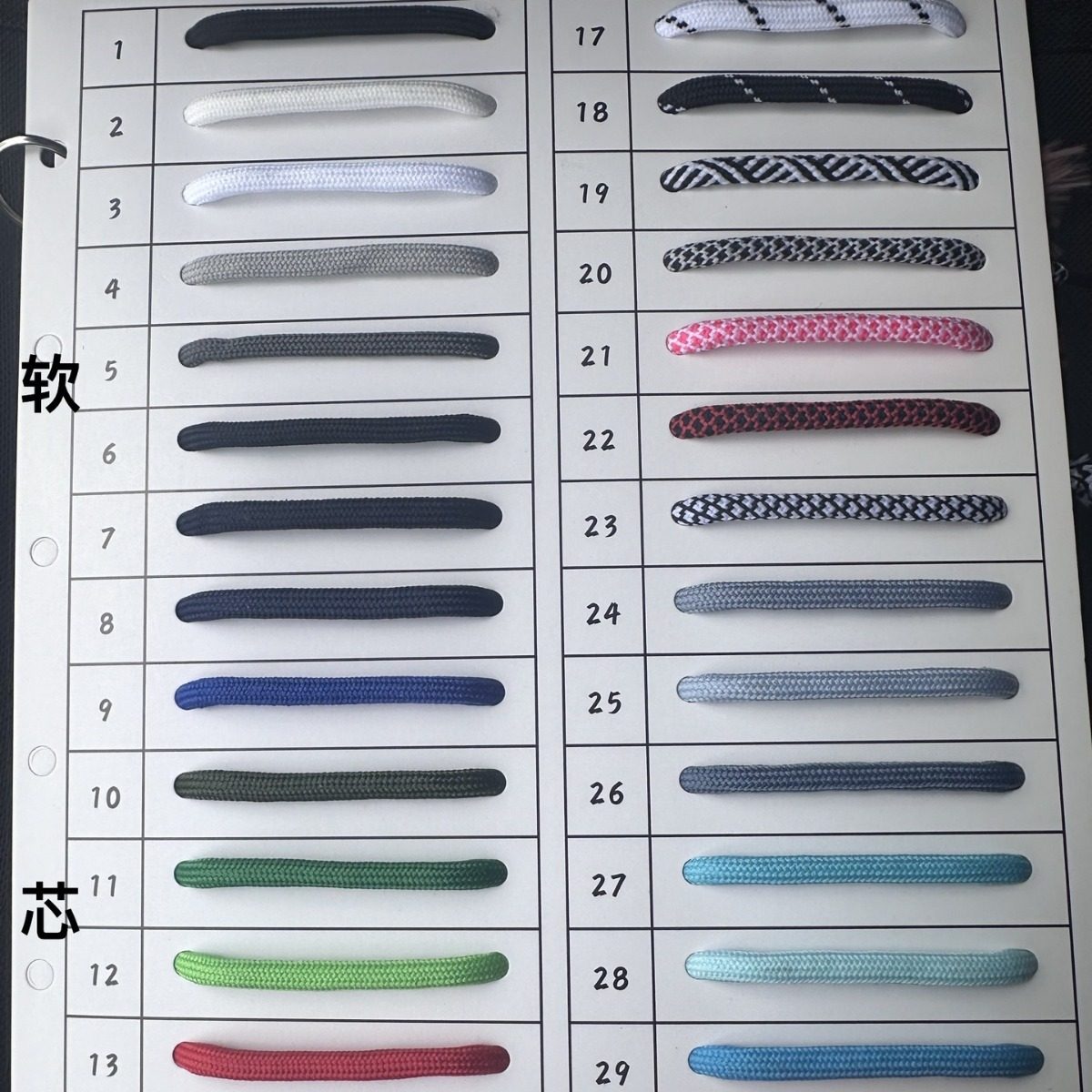 in stock 5mm 32 Ingot Encrypted Color Polyester Rope Pants Rope Sweatshirt Hat Rope Sports Pants Waist Drawstring Shoelaces