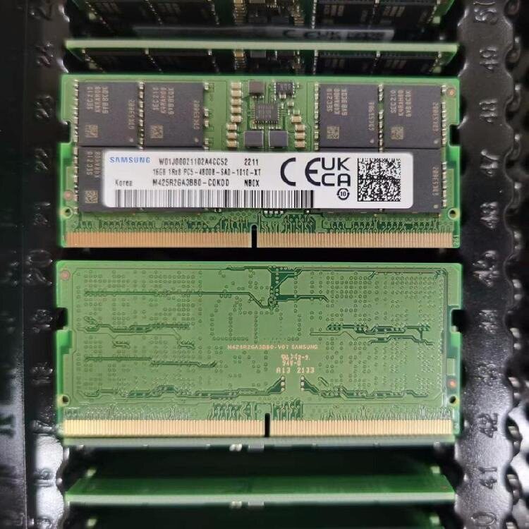 Оригинальная панель памяти для ноутбука Samsung M425R2GA3BB0-CQK 16G 4800B DDR5 оригинал оригинал
