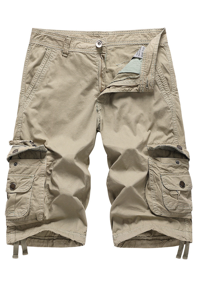 2025批发亚马逊ebay工装裤工装多口袋8色休闲裤男士时尚5分裤082