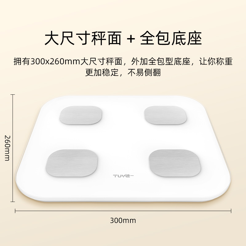 八电极体脂秤家用精准专业体重秤电子秤高精度智能秤体重计体质秤-图0