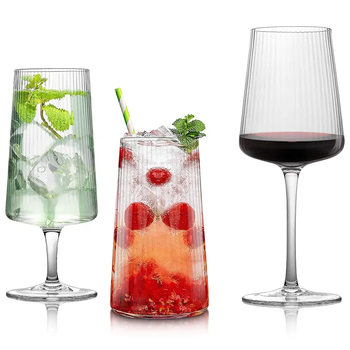 Kaiyao European-Style Red Wine Glass Set for Home Luxury High-End Light Luxury Personalized Ornaments Girls Grape Goblet