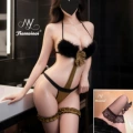 Yellow + black stockings