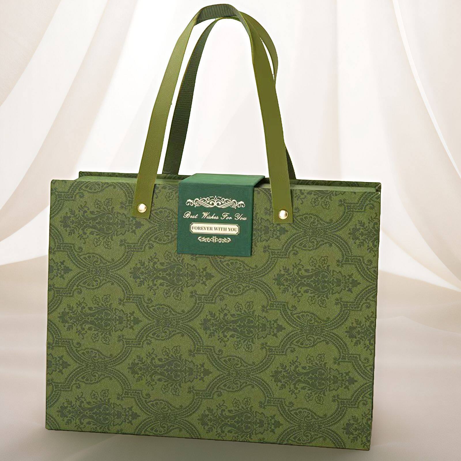 Business Portable Box Teachers' Day Mid-Autumn Festival Accompanying Gift High-grade Gift Box Little Red Riding Book Online Red Hot Push Gift Box