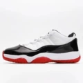 J11 low top white black red