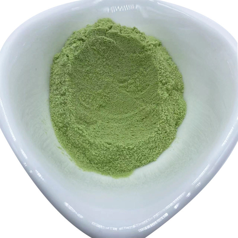 Wholesale from the Source Factory: Meal Replacement Dehydrated Green Mustard Powder, Commercial Baking Food Grade, Bulk Seasoning and Coloring, New Product