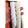 Cotton Rope Three-Strand Thick Cotton Rope Decorative Cotton Rope Tapestry Rope Dly Cotton Rope Craft Cotton Rope Saliva Sampling Cotton Rope Original White