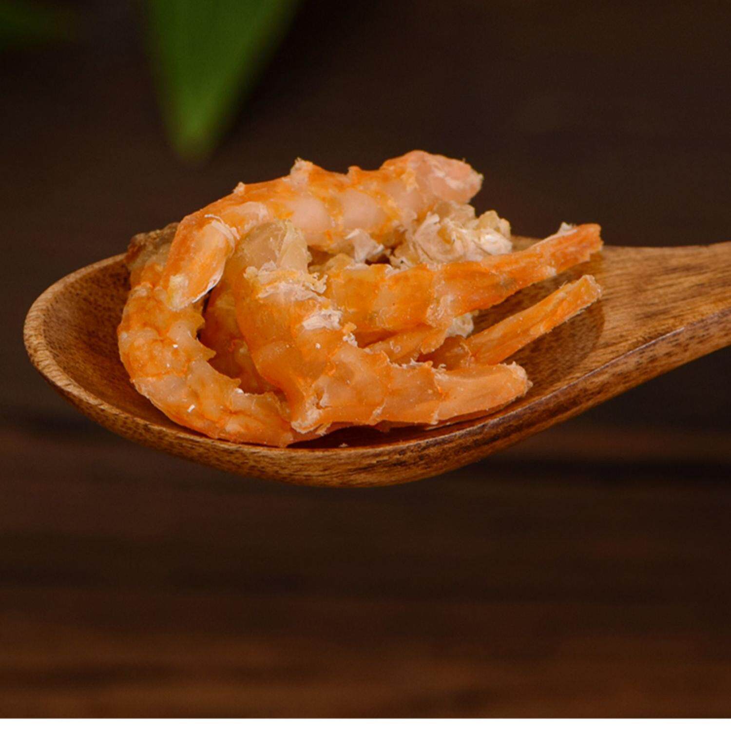 High-Quality New Large Golden Hook Shrimp 500g Dried Sea Shrimp Extra Large Wild Shrimp Seafood Wholesale