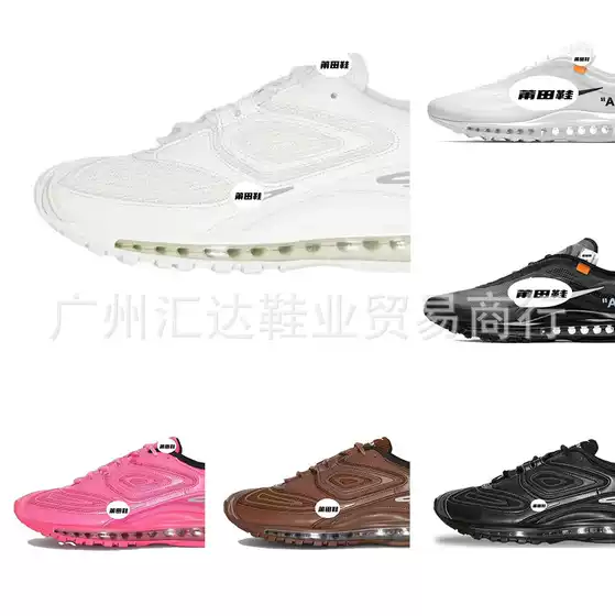 Spot Pure Original Max 97 98 Joint Air Cushion Retro Bullet Running Shoes Jogging Men's and Women's Casual Sports Shoes
