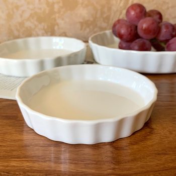 Striped Fruit Salad Plate Cake Bread Pudding Oven Baking Plate Baking Bowl Tableware Bowl Breakfast Bowl Household Restaurant
