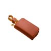 Cross-Border Fashionable Pebbled Car Key Bag, Universal Car Model Men's and Women's Storage Key Leather Case, Mini Key Bag